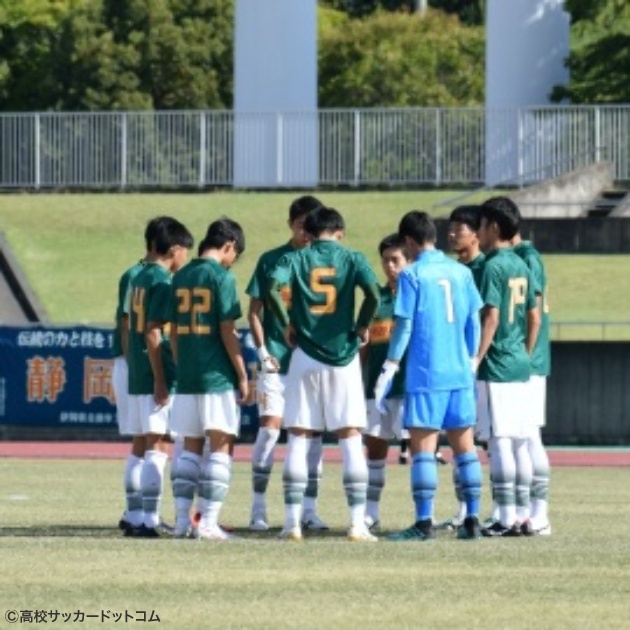 静岡学園川口修監督 Fwとして素晴らしい仕事をしてくれた 高校サッカードットコム