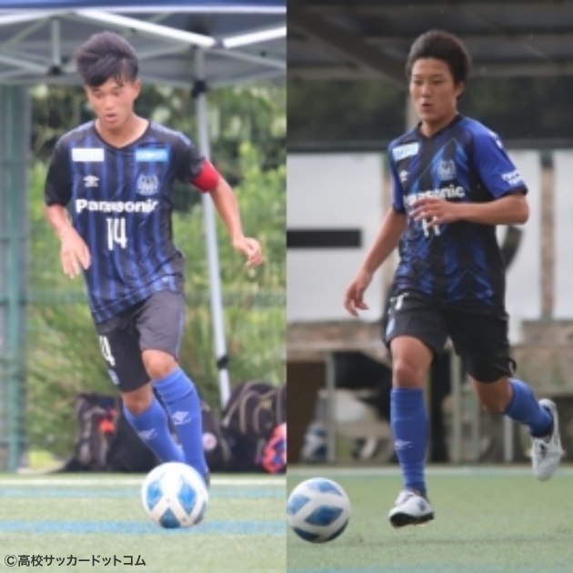 ガンバ大阪ユース所属のMF中村仁郎とFW坂本一彩の2022シーズン