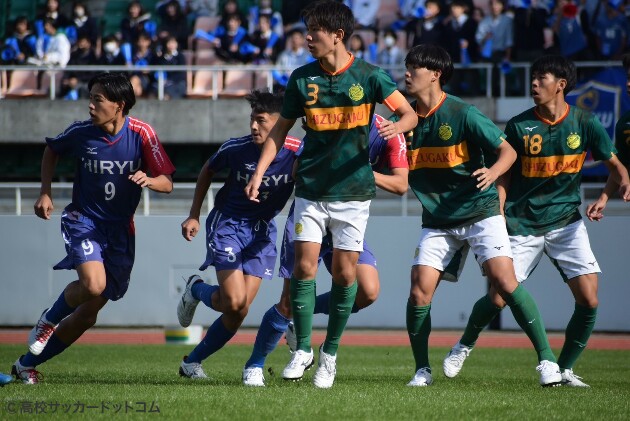 静岡学園、飛龍に6発圧勝 浜松開誠館は2-1で藤枝明誠を下し決勝へ