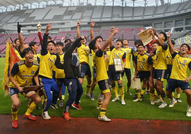 鹿島学園が明秀日立に3-1で勝ち、3年ぶりV | 高校サッカードットコム