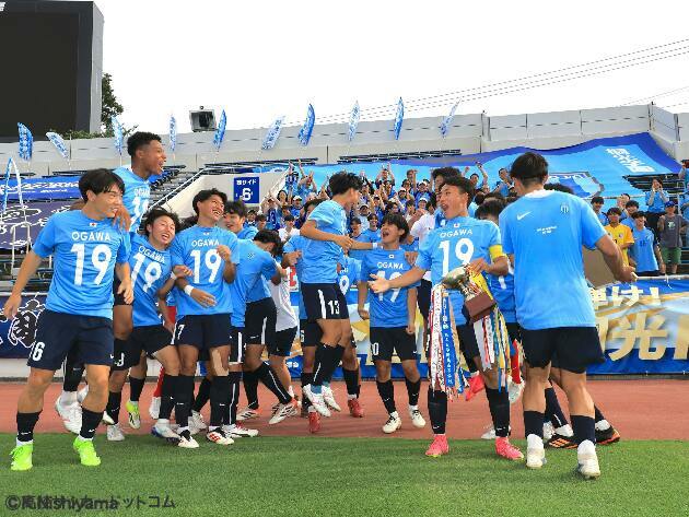 桐光学園がインハイ予選制す 「OGAWA 19」と記されたお揃いのTシャツを