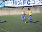 前半18分、鹿島学園は一点を返す