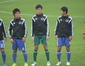 試合前風景