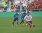 後半10分、國學院久我山はDF山本研のPKで先制
