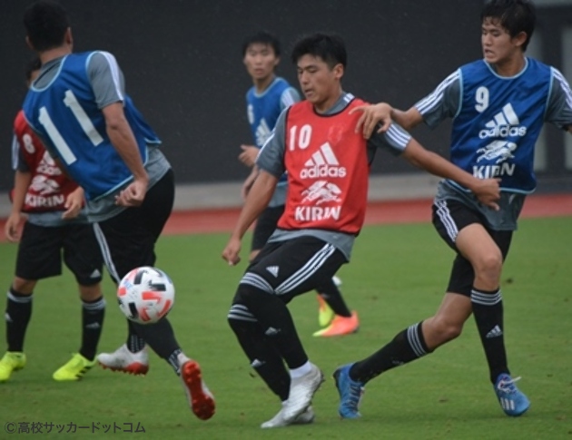 令和2年度練習試合 U 16日本代表候補 Vs U 16日本代表候補 レポート 高校サッカードットコム