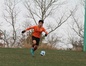 八戸学院野辺地西キャプテンMF木村大輝(3年)は決定機につながるパスや、プレースキック、ミドルシュートでゴールに迫った