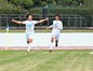 前半15分2点目を決めた履正社FW9宮路峻輔（3年）