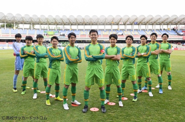 帝京長岡　第100回選手権ジャージ 第100回全国高校サッカー選手権 2回戦 帝京長岡 vs 神村学園