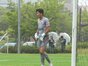 明桜GK川村晃生(2年)はファインセーブも見せ、安定感があった