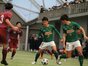 青森山田MF川原良介(2年)はヘディングで先制点を挙げ、その後も多くの決定機に絡む