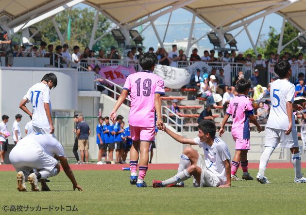 高川　サッカー　ピステ 第103回全国高校サッカー選手権神奈川予選 2次予選2回戦 日大藤沢 vs