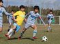 聖和学園キャプテンDF菅原拓也(2年)は右サイドからの攻撃参加に加え、守備でも献身的働き