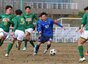盛岡大附キャプテンMF小嶋翔月(2年)は技術の高さを見せ決定機をつくり出し、シュートも2本放った