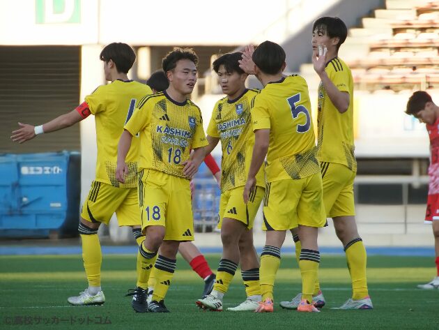 第104回全国高校サッカー選手権 1回戦 鹿島学園 vs 新田 | レポート