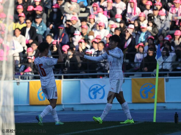 第104回全国高校サッカー選手権 準々決勝 神村学園 vs 日大藤沢