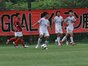 試合シーン100