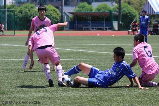 高校サッカー総体 インターハイ 東京都一次予選 Eグループ2回戦 実践学園 Vs 日大二 観戦記事 高校サッカードットコム